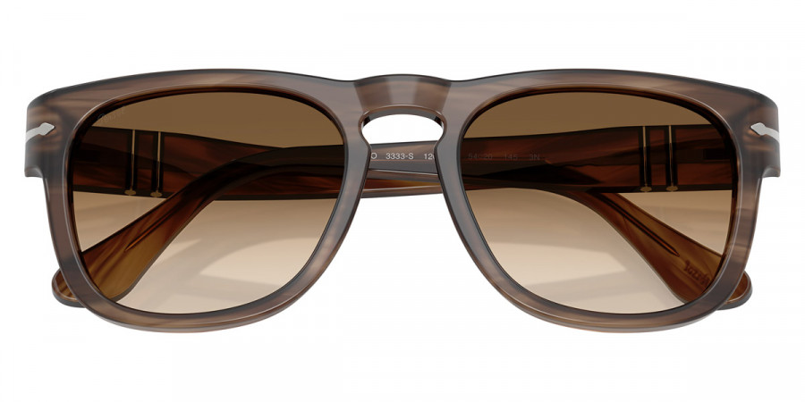 Color: Striped Brown (120851) - Persol PO3333S12085154