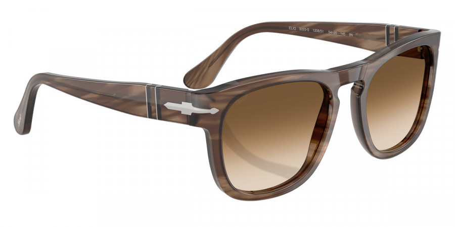 Color: Striped Brown (120851) - Persol PO3333S12085154