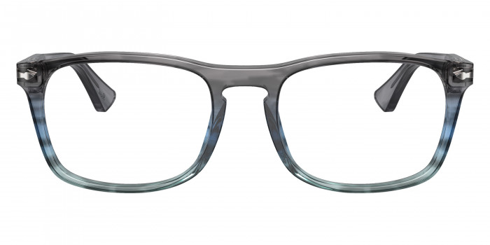 Persol™ PO3344V 1205 54 - Striped Gray Gradient Blue
