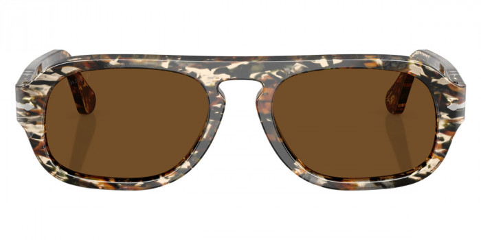 Persol™ PO3369S 122157 54 - Amber Brown/Pirate Black