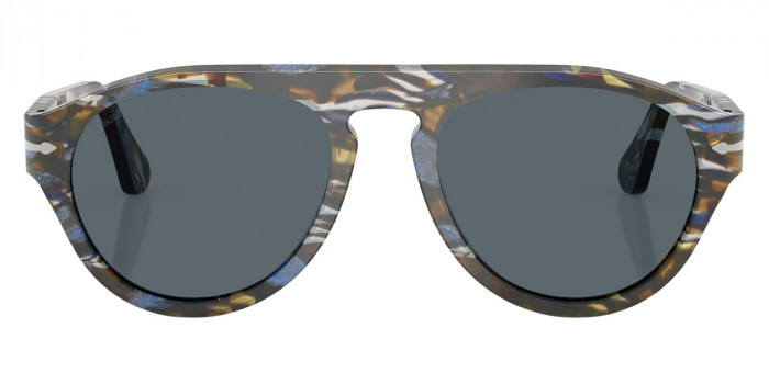 Persol™ PO3370S 1222R5 53 - Frost Gray/Nautical Blue