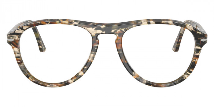 Persol™ Lynn PO3371V 1221 53 - Amber Brown/Pirate Black