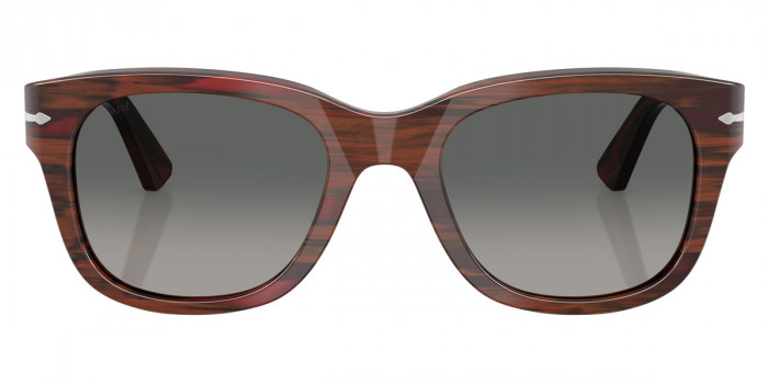 Persol™ PO3372S 122371 53 - Striped Burgundy