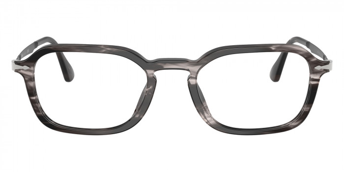 Persol™ PO3381V 1238 52 - Striped Black and Gray
