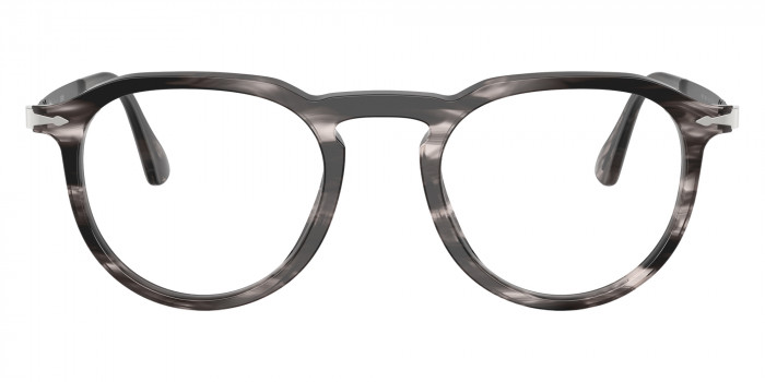 Persol™ PO3387V - Pier 1238 49 - Striped Black and Gray