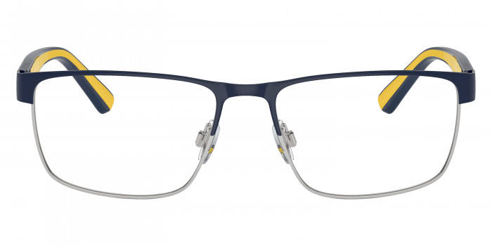 POLO RALPH LAUREN™ PH1229 9467 56 - Semi Shiny Navy Blue/Silver and Yellow Rubber