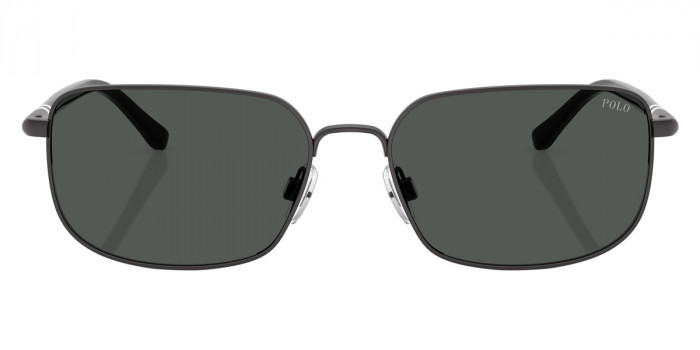 POLO RALPH LAUREN™ PH3159 947987 58 - Semishiny Dark Gunmetal/Black/White