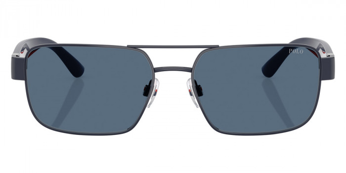 POLO RALPH LAUREN™ PH3161 943680 58 - Shiny Navy Blue/Red