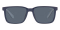 Shiny Navy Blue / Dark Gray