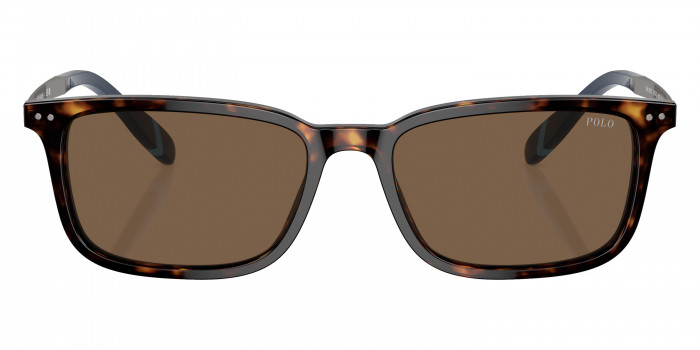 POLO RALPH LAUREN™ PH4212 500373 55 - Shiny Dark Havana/Gunmetal/Blue