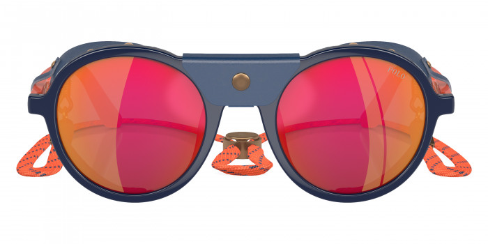 POLO RALPH LAUREN™ PH4216QU 56206Q 52 - Shiny Navy Blue/Shiny Orange