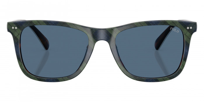 POLO RALPH LAUREN™ PH4220U 562180 55 - Shiny Tartan Blue/Green