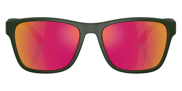 POLO RALPH LAUREN™ PH4229U 55966Q 56 - Matte Dark Green/Orange