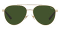 Shiny Pale Gold / Dark Green