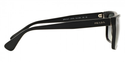 Color: Brushed Matte Black (SL32D0) - Prada PR01SSSL32D057