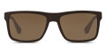Brushed Matte Brown / Dark Brown