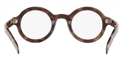 Color: Spotted Dark Brown (5201O1) - Prada PR01XV5201O143