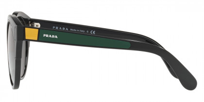 Color: Black/Gray/Yellow (07E5S0) - Prada PR03US07E5S053