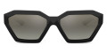 Black / Gradient Gray Mirrored Silver