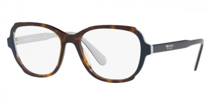 Color: Havana/Top Blue/Gray (W3C1O1) - Prada PR03VVFW3C1O154