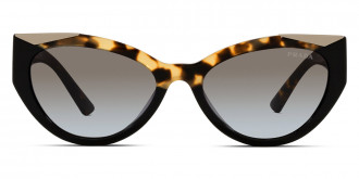 Color: Black/Medium Havana (01M0A7) - Prada PR03WS01M0A755