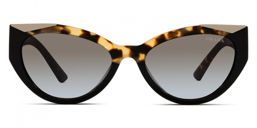 Color: Black/Medium Havana (01M0A7) - Prada PR03WS01M0A755