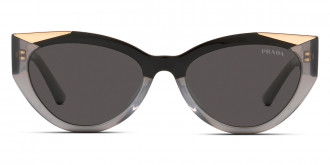 Color: Black/Opal Gray (03M5S0) - Prada PR03WS03M5S055