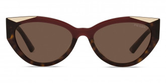 Color: Cherry/Dark Havana (07C0D1) - Prada PR03WS07C0D155