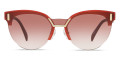 Opaline Bordeaux / Clear Gradient Pink