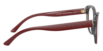 Color: Bordeaux/Gray Havana (07H1O1) - Prada PR04WV07H1O154