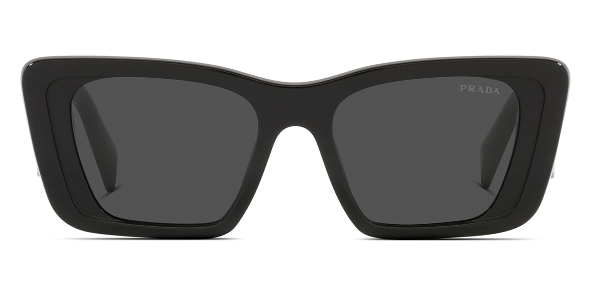 Prada Symbole PR 08YS 1AB5S0 51 Black Sunglasses