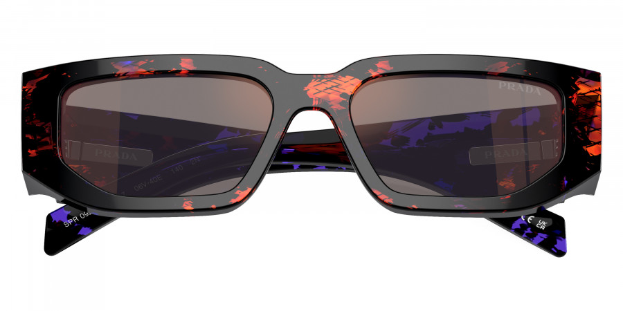 Color: Abstract Orange/Abstract Violet (06V40E) - Prada PR09ZSF06V40E55