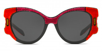 Color: Fuchsia/Yellow/Orange (C0J5S0) - Prada PR10USC0J5S054