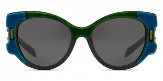 Color: Azure/Yellow/Green (I8A5S0) - Prada PR10USI8A5S054