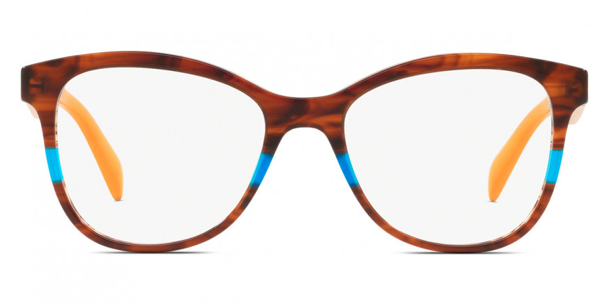 Color: Striped Brown Azure (2581O1) - Prada PR12TV2581O151