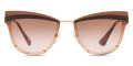 Pale Gold / Antique Pink / Brown Gradient
