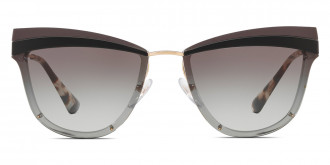 Color: Sand Gold/Gray (KUI0A7) - Prada PR12USKUI0A765
