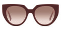 Bordeaux / Clear Gradient Brown