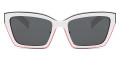 White / Dark Gray