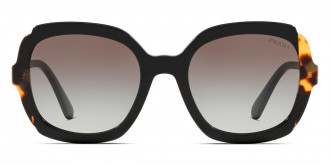 Color: Black/Medium Havana (3890A7) - Prada PR16US3890A754