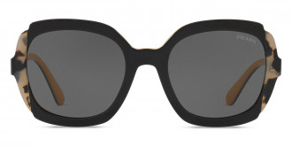 Color: Top Black Yellow/Gray Havana (CCO1A1) - Prada PR16USCCO1A154