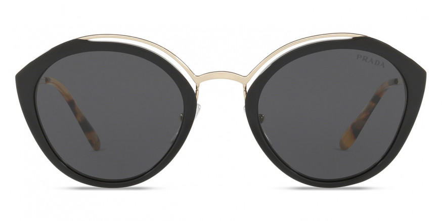 Prada™ PR 18US 1AB5S0 53 - Black/Pale Gold