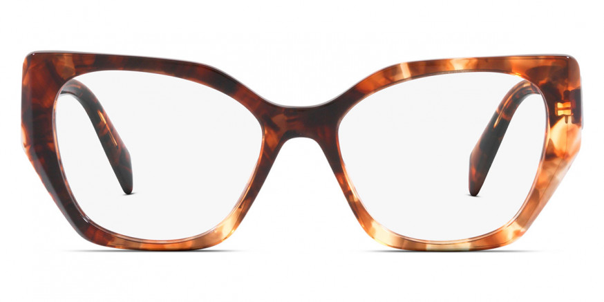 Prada™ PR 18WV 07R1O1 54 Caramel Tortoise Eyeglasses