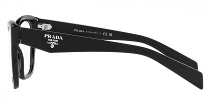 Prada™ PR 20ZV 16K1O1 52 Black Eyeglasses