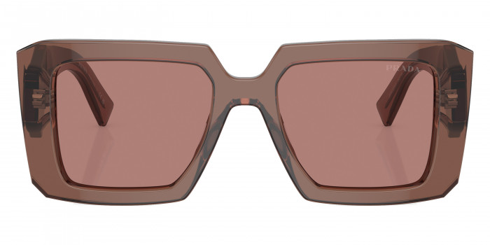 Prada PR 23YSF 17O60B 52 - Brown Transparent
