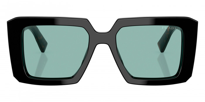 Prada PR 23YSF 26B40K 52 - Black/Root Tortoise/Teal Tortoise