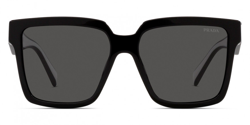 Prada™ PR 24ZS 1AB5S0 56 - Black and Black/Talc