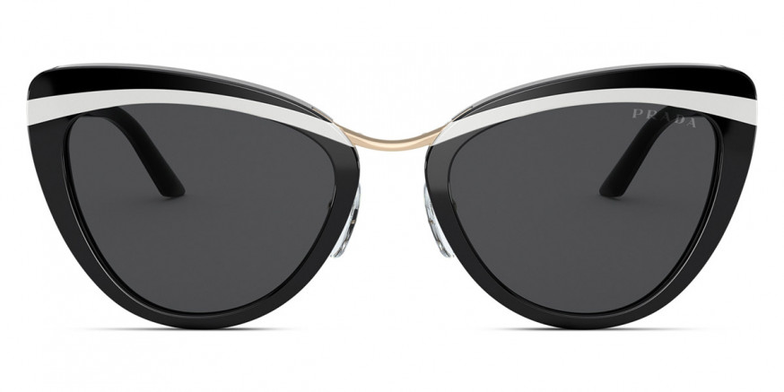 Prada™ Cinéma PR 25XS YC45S0 55 - Black/White/Black