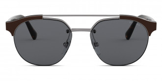 Color: Brown/Gunmetal (4162K1) - Prada PR51VS4162K153