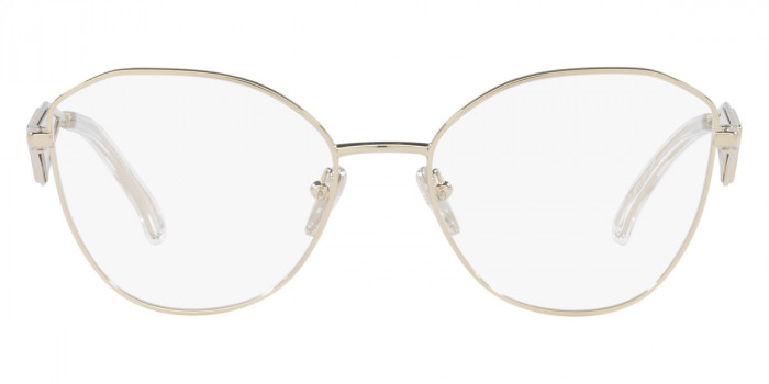 PRADA●ブランドメガネPR52ZV GOLD PRADA PR 52ZV ZVN1O1 Pale Gold Women's 55 mm Eyeglasses